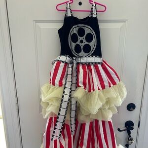 Popcorn princess costume